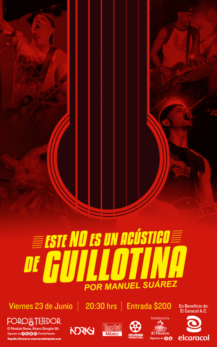 Poster Guillotina Acústico